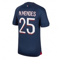 Billiga Paris Saint-Germain Nuno Mendes #25 Hemma fotbollskläder 2023-24 Kortärmad
